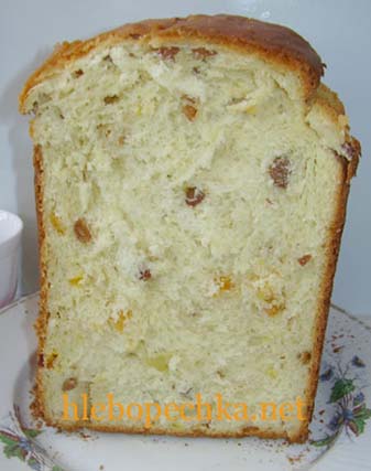 Хлеб в хлебопечке на свежих дрожжах