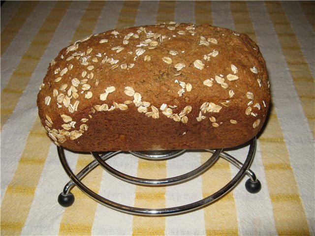 Хлеб ржано-пшеничный с отрубями